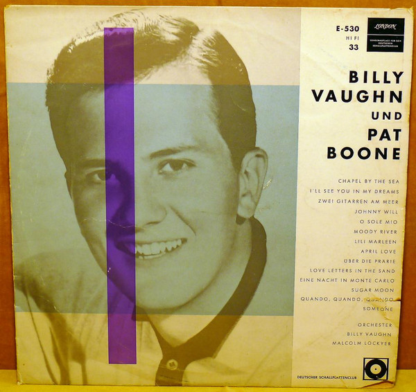 Cover Pat Boone, Billy Vaughn - Billy Vaughn Und Pat Boone (LP, Comp, Mono, Club) Schallplatten Ankauf
