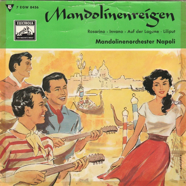 Cover Mandolinenorchester Napoli - Mandolinenreigen (7) Schallplatten Ankauf