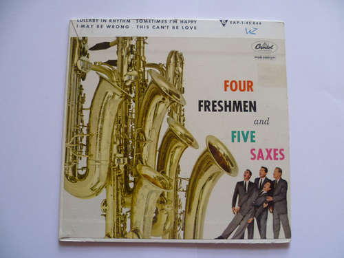 Cover The Four Freshmen - Four freshmen and five saxes (7) Schallplatten Ankauf