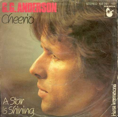 Cover G.G. Anderson - Cheerio (7, Single) Schallplatten Ankauf