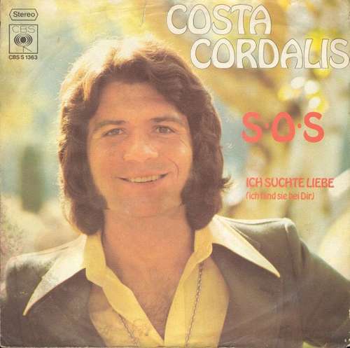 Cover Costa Cordalis - S.O.S (7, Single) Schallplatten Ankauf