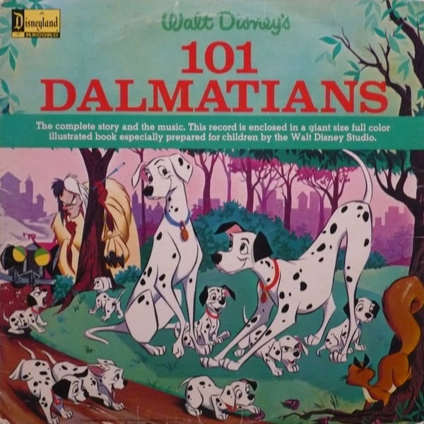 Cover Unknown Artist - Walt Disney's 101 Dalmatians (LP, Album, RE, Uni) Schallplatten Ankauf