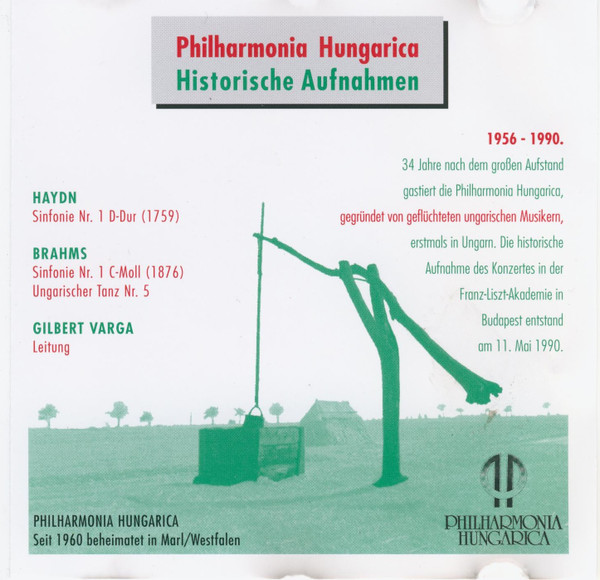 Cover Philharmonia Hungarica - Haydn / Brahms Sinfonien - Historische Aufnahmen (CD, Album) Schallplatten Ankauf
