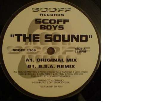 Cover Scoff Boys - The Sound (12) Schallplatten Ankauf
