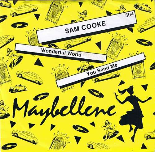 Cover Sam Cooke - Wonderful World / You Send Me (7, Single, RE) Schallplatten Ankauf