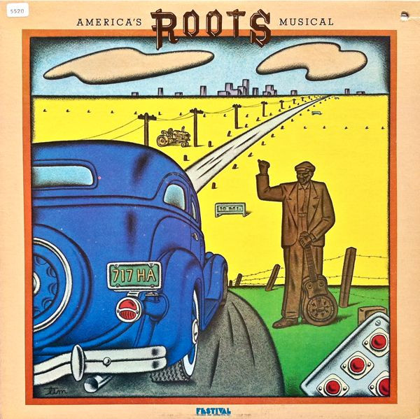 Cover Various - America's Musical Roots (LP, Comp) Schallplatten Ankauf