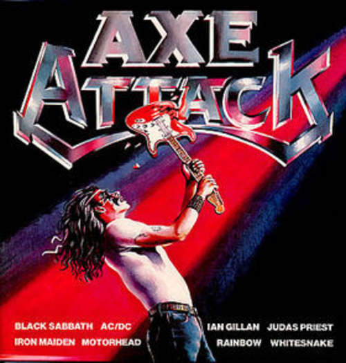 Cover Various - Axe Attack (LP, Comp, RE) Schallplatten Ankauf