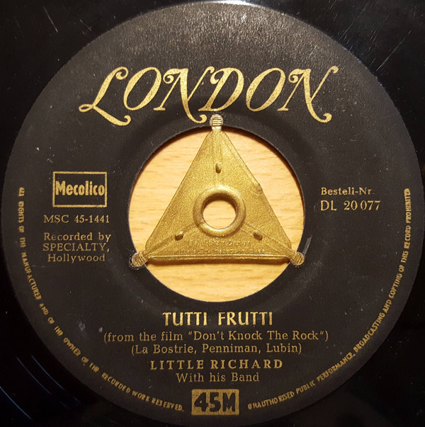 Cover Little Richard With His Band* - Tutti Frutti / Long Tall Sally (7, Single) Schallplatten Ankauf
