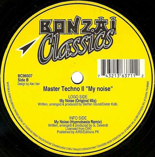 Cover Master Techno - My Noise (12) Schallplatten Ankauf