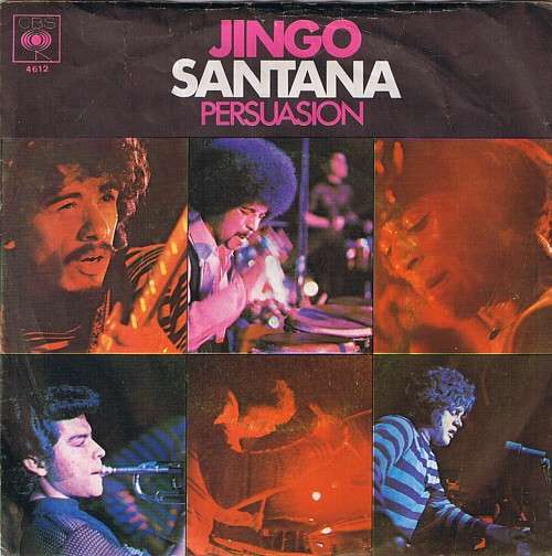 Cover Santana - Jingo (7, Single, Pur) Schallplatten Ankauf