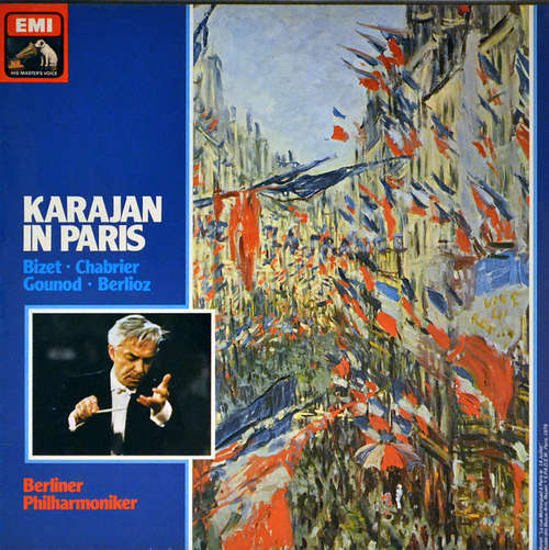 Cover Herbert von Karajan, Berliner Philharmoniker - Karajan In Paris (LP, Album) Schallplatten Ankauf