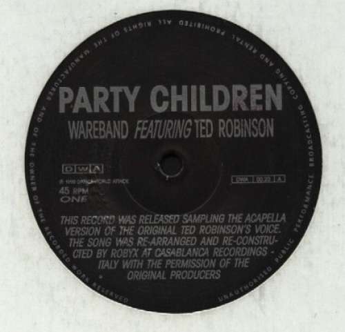 Cover Wareband - Party Children (12) Schallplatten Ankauf