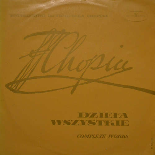 Cover F. Chopin* - Piano Concerto No. 2 - Berceuse - Tarantella - Three Ecossaises - Valse (LP, Red) Schallplatten Ankauf
