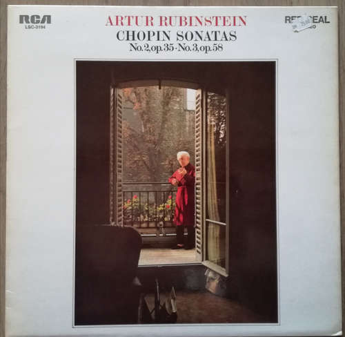 Cover Artur Rubinstein*, Chopin* - Chopin Sonatas No. 2, Op. 35 / No. 3, Op. 58 (LP) Schallplatten Ankauf