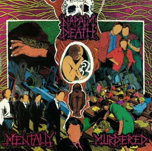 Cover Napalm Death - Mentally Murdered (12, EP) Schallplatten Ankauf