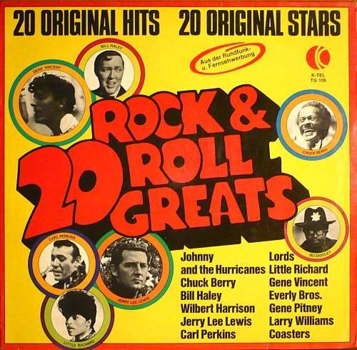 Cover 20 Rock & Roll Greats Schallplatten Ankauf