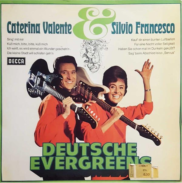 Cover Caterina Valente & Silvio Francesco* - Deutsche Evergreens (LP, Album, RE) Schallplatten Ankauf