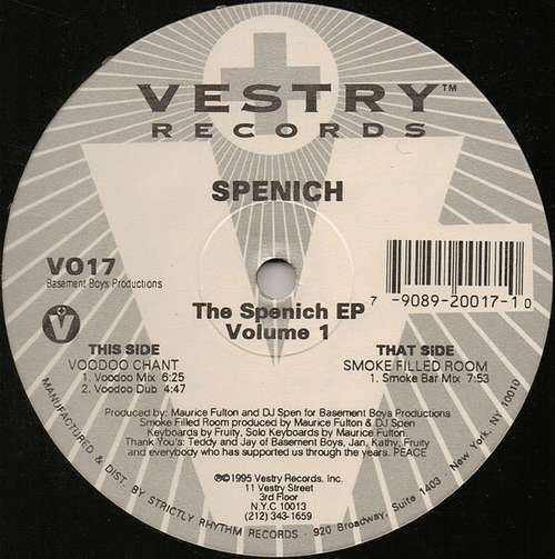 Cover Spenich* - The Spenich EP (Volume 1) (12, EP) Schallplatten Ankauf