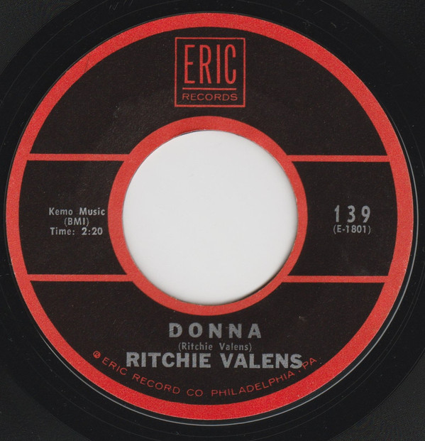 Bild Ritchie Valens - Donna / La Bamba (7, Single, RE) Schallplatten Ankauf
