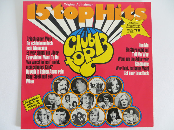 Cover Various - 15 Top Hits (Aktuellste Schlager Aus Den Hitparaden März/April '75) (LP, Comp) Schallplatten Ankauf
