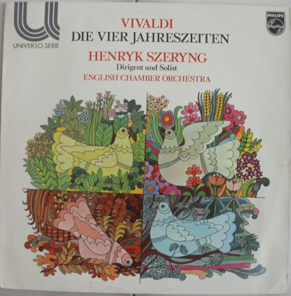 Cover Vivaldi* - Henryk Szeryng, English Chamber Orchestra - Vivaldi: Die Vier Jahreszeiten (LP) Schallplatten Ankauf