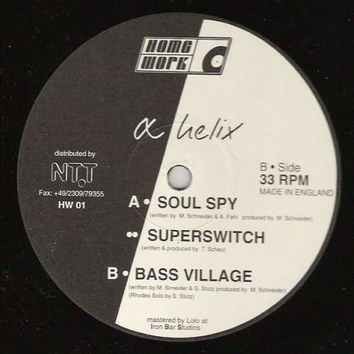 Cover α Helixs - Soul Spy (12) Schallplatten Ankauf