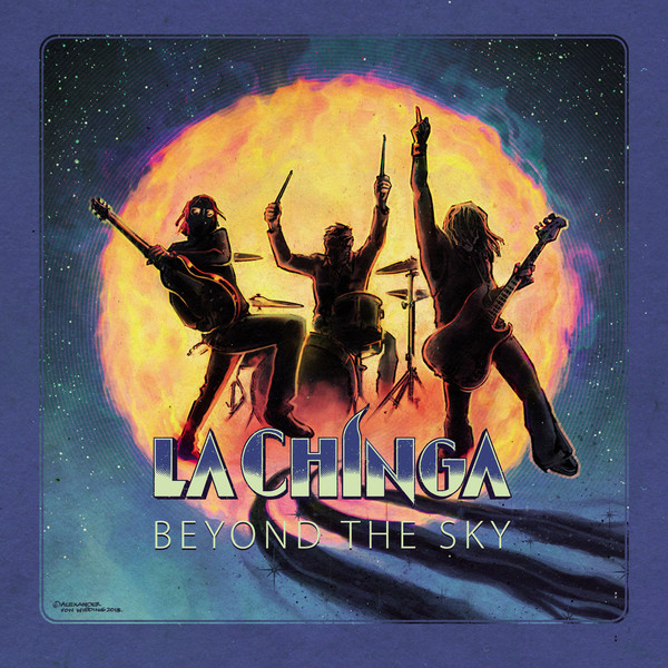 Cover La Chinga - Beyond The Sky (LP, Album, Ltd, Ora) Schallplatten Ankauf