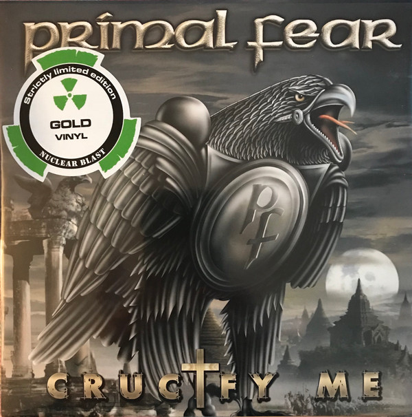 Cover Primal Fear - Crucify Me (7, Single, Ltd, Gol) Schallplatten Ankauf