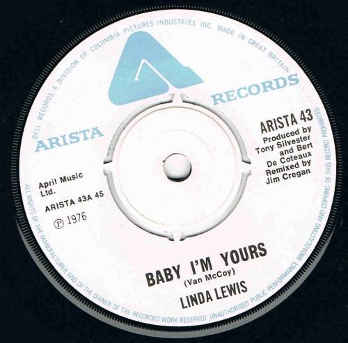 Bild Linda Lewis - Baby I'm Yours  (7, Single) Schallplatten Ankauf