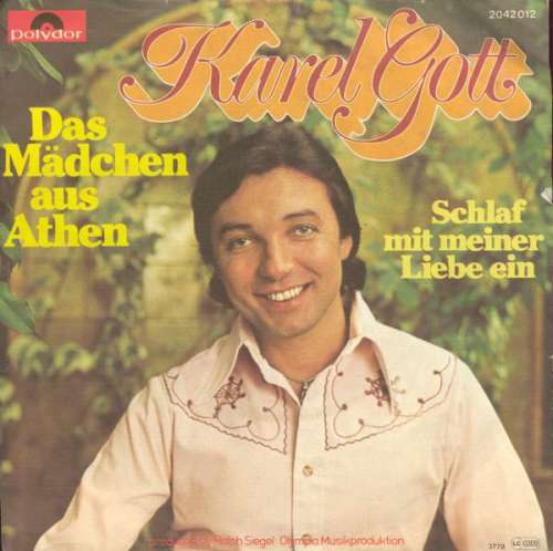 Cover Karel Gott - Das Mädchen Aus Athen (7, Single) Schallplatten Ankauf