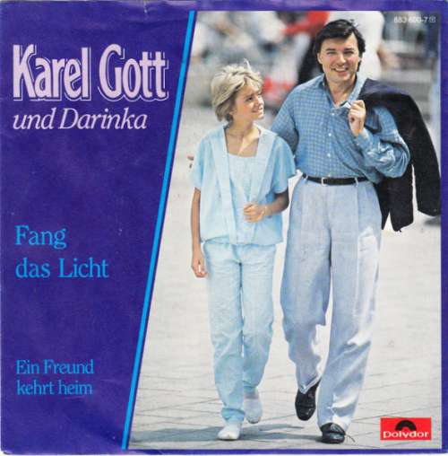 Cover Karel Gott Und Darinka* - Fang Das Licht (7, Single) Schallplatten Ankauf