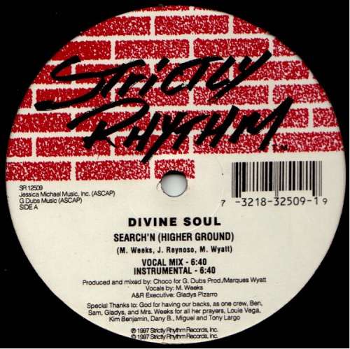 Cover Divine Soul - Search' N (Higher Ground) (12) Schallplatten Ankauf