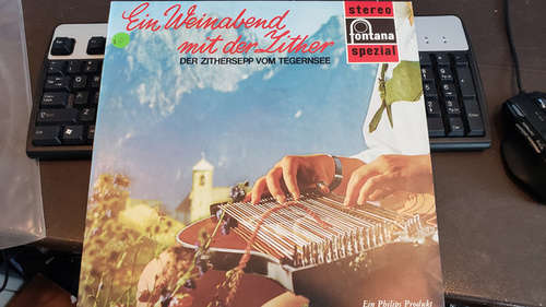 Cover Der Zithersepp Vom Tegernsee - Ein Weinabend Mit Der Zither (LP) Schallplatten Ankauf