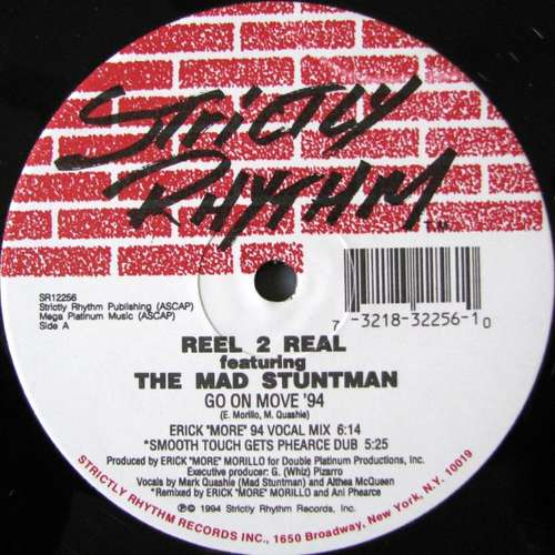 Cover Reel 2 Real Featuring The Mad Stuntman - Go On Move '94 (12) Schallplatten Ankauf