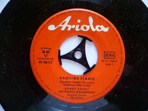 Cover Bobby Brent - Ragtime Piano (7) Schallplatten Ankauf