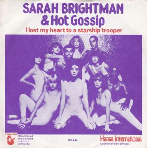 Cover Sarah Brightman And Hot Gossip - I Lost My Heart To A Starship Trooper (7, Single) Schallplatten Ankauf