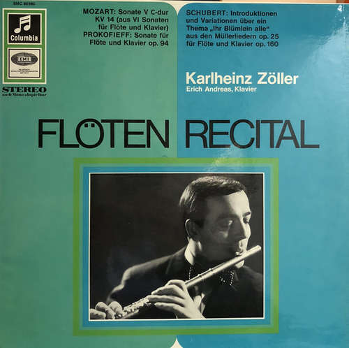 Cover Karlheinz Zöller, Erich Andreas - Mozart, Prokofieff, Schubert: Werke Für Flöte Und Klavier (LP) Schallplatten Ankauf