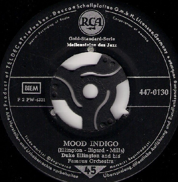 Cover Duke Ellington And His Famous Orchestra* - Mood Indigo (7) Schallplatten Ankauf