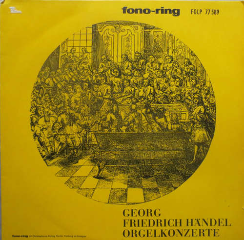 Cover Georg Friedrich Händel - Orgelkonzerte (LP) Schallplatten Ankauf