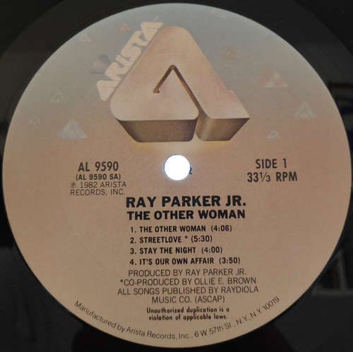 Cover Ray Parker Jr. - The Other Woman (LP, Album, Ter) Schallplatten Ankauf