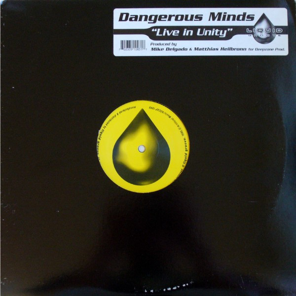 Cover Dangerous Minds - Live In Unity (12) Schallplatten Ankauf