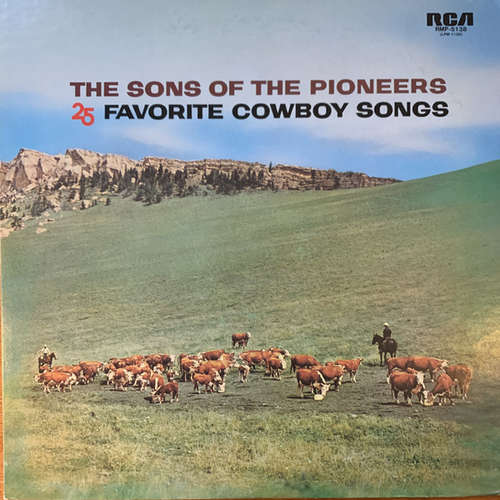 Cover The Sons Of The Pioneers - Favorite Cowboy Songs (LP, Album, Mono) Schallplatten Ankauf