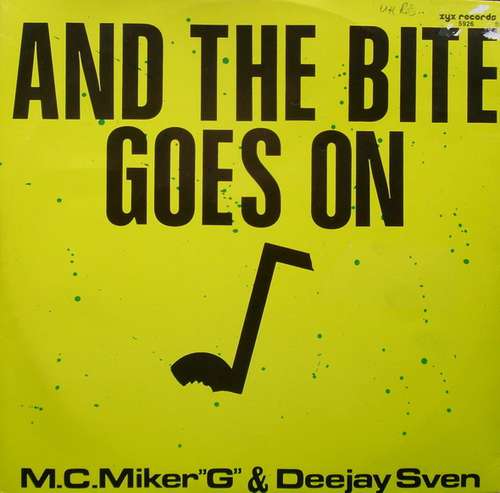 Cover MC Miker G. & DJ Sven - And The Bite Goes On (12, Maxi) Schallplatten Ankauf