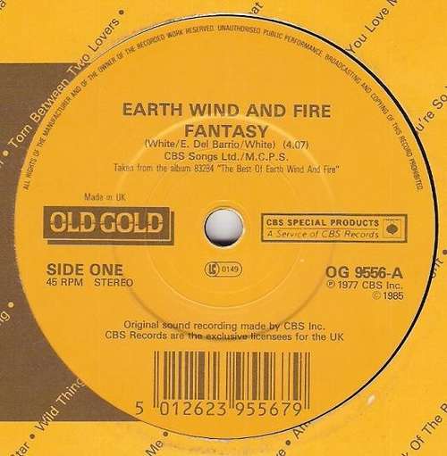Cover Earth Wind And Fire* - Fantasy / September (7, Single) Schallplatten Ankauf