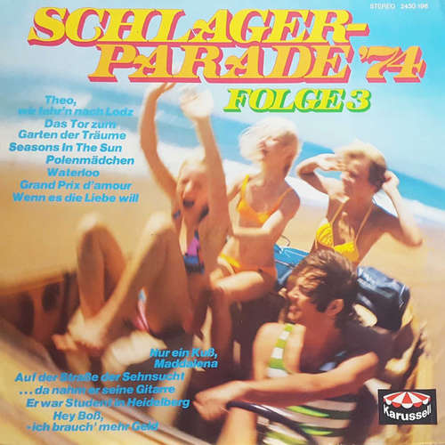 Cover Various - Schlagerparade '74  Folge 3 (LP, Comp) Schallplatten Ankauf