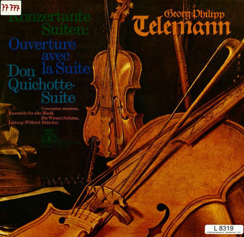 Cover Georg Philipp Telemann - Konzertante Suiten (LP) Schallplatten Ankauf