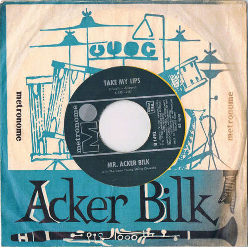 Cover Mr. Acker Bilk* With The Leon Young String Chorale - Stranger On The Shore (7, Single, yel) Schallplatten Ankauf
