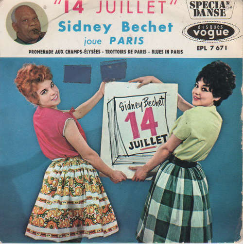 Cover Sidney Bechet - Sidney Bechet Joue Paris (7, EP) Schallplatten Ankauf