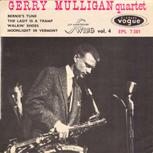 Cover Gerry Mulligan Quartet - 20ᵉ Anniversaire Des Disques Swing Vol. 4 (7, EP) Schallplatten Ankauf