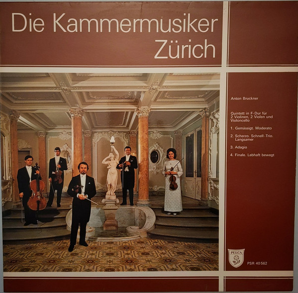 Cover Die Kammermusiker Zürich - Streichquintett F-Dur (LP) Schallplatten Ankauf